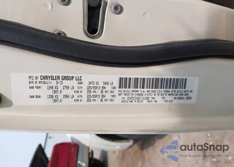 2014 Dodge Journey Limited from USA, damaged, VIN 3C4PDCDG0ET121939